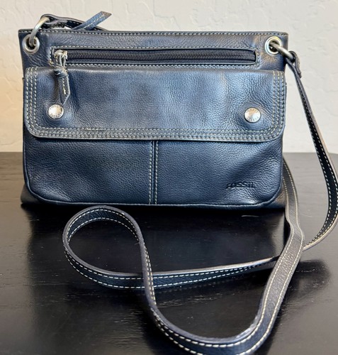 Fossil sl9498 black leather - fossil,