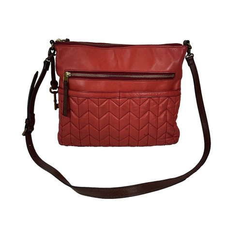 Fossil fiona coral quilted - fossil,
